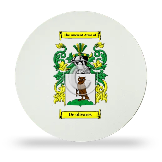 De olivares Round Mouse Pad